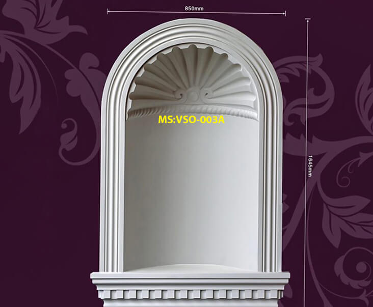 Phù điêu xi măng tại Bắc giang là giải pháp trang trí mặt tiền VSO003A