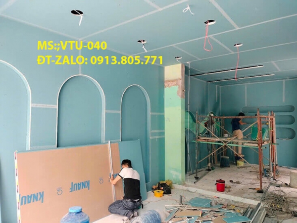 NHÀ THẦU TRẦN VÁCH THẠCH CAO, PHÀO CHỈ, PHÙ ĐIÊU XI MĂNG UY TÍN TẠI TPHCM